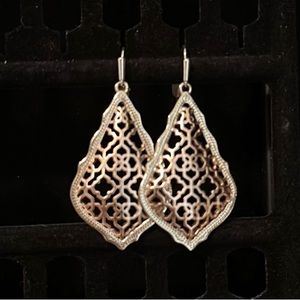 Gold Kendra Scott earrings